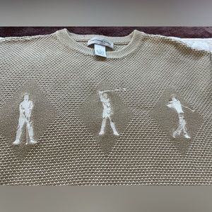 Grandpa golf sweater